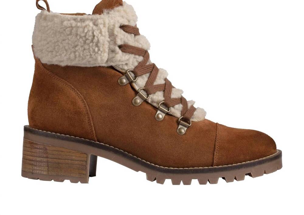 NEW CLARKS women's roseleigh sky boots in dark tan suede